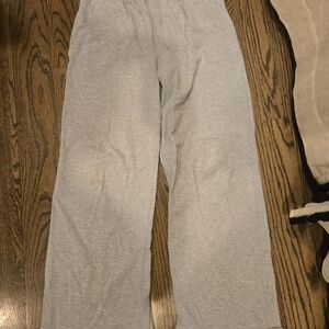 Brandy Melville Gray Wide Leg Pants
